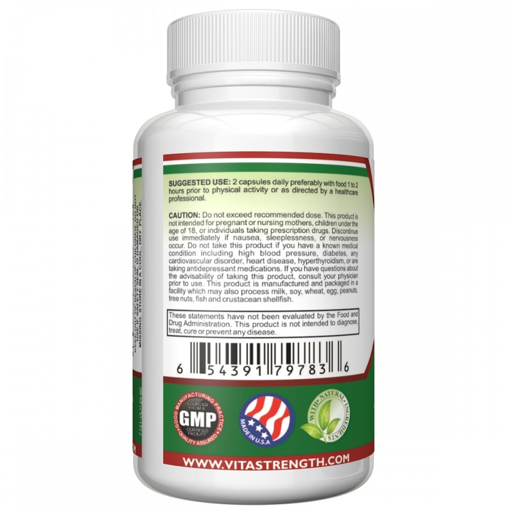 VitaStrength Premium Horny Goat Weed With Female and Male Enhancement